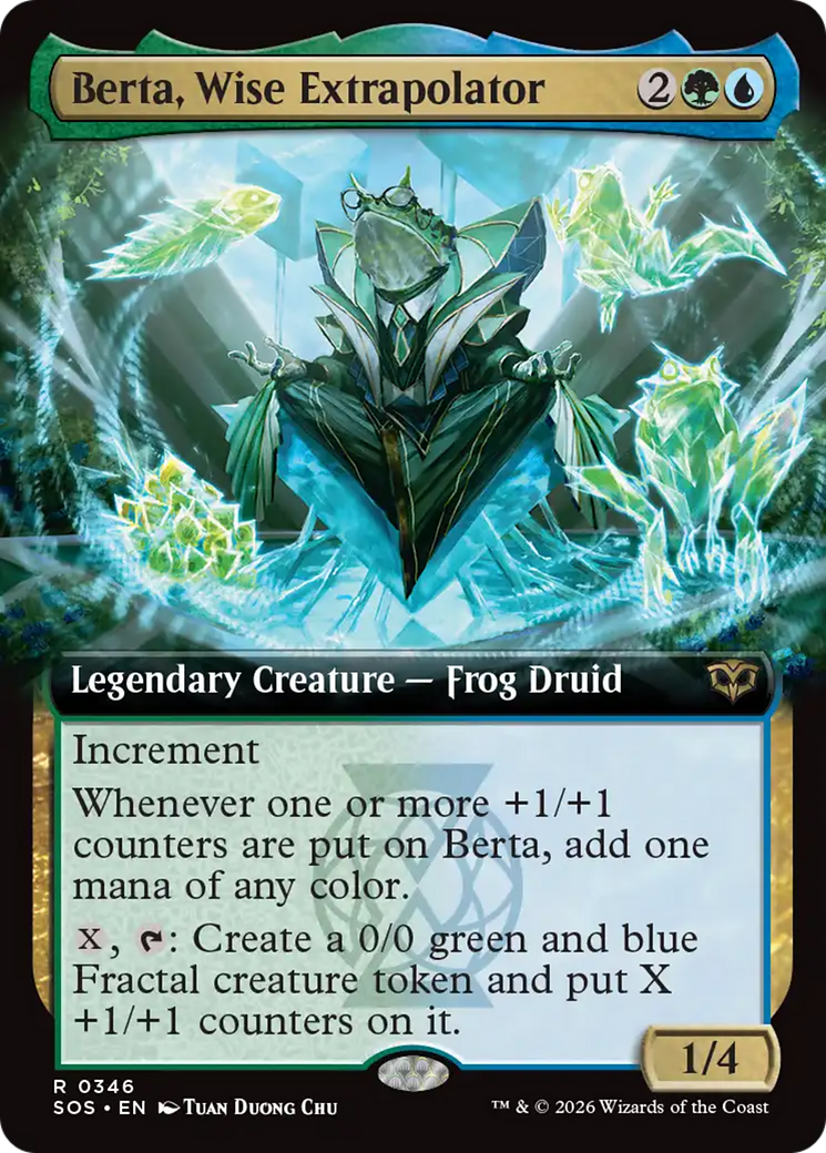Berta, Wise Extrapolator (Extended Art) [Secrets of Strixhaven] | Gear Gaming Fayetteville