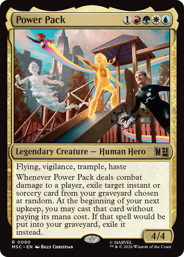 Power Pack (Surge Foil) [Marvel Super Heroes Commander] | Gear Gaming Fayetteville