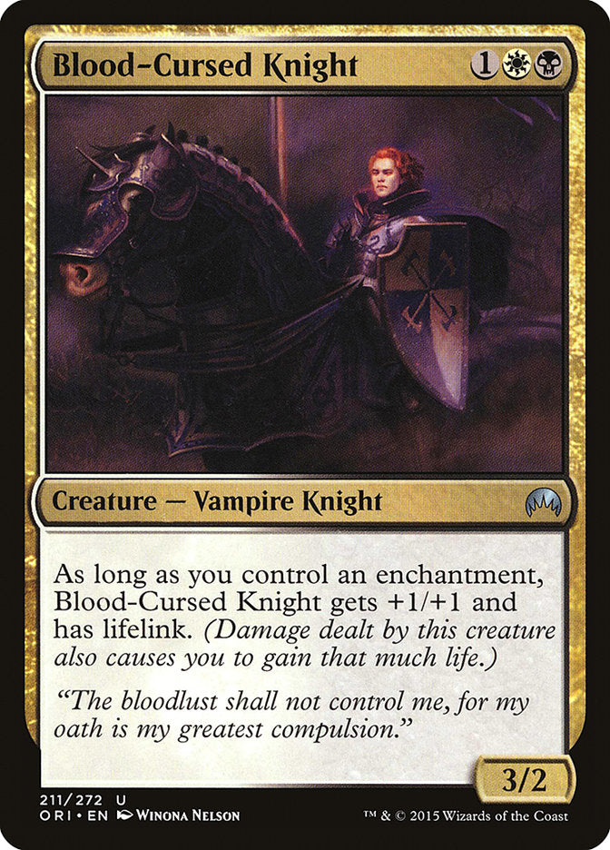 Blood-Cursed Knight [Magic Origins] | Gear Gaming Fayetteville