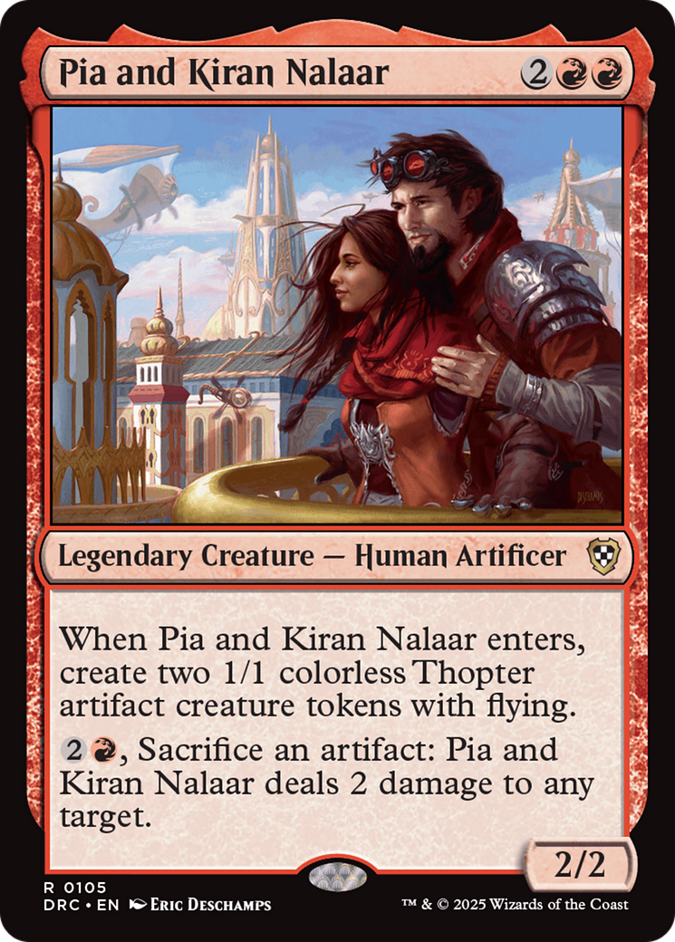 Pia and Kiran Nalaar [Aetherdrift Commander] | Gear Gaming Fayetteville