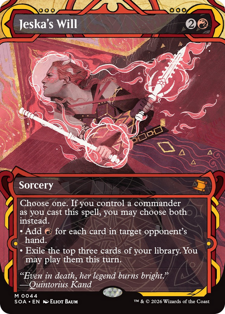 Jeska's Will [Secrets of Strixhaven: Mystical Archive] | Gear Gaming Fayetteville