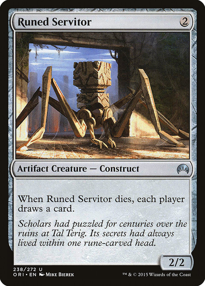 Runed Servitor [Magic Origins] | Gear Gaming Fayetteville