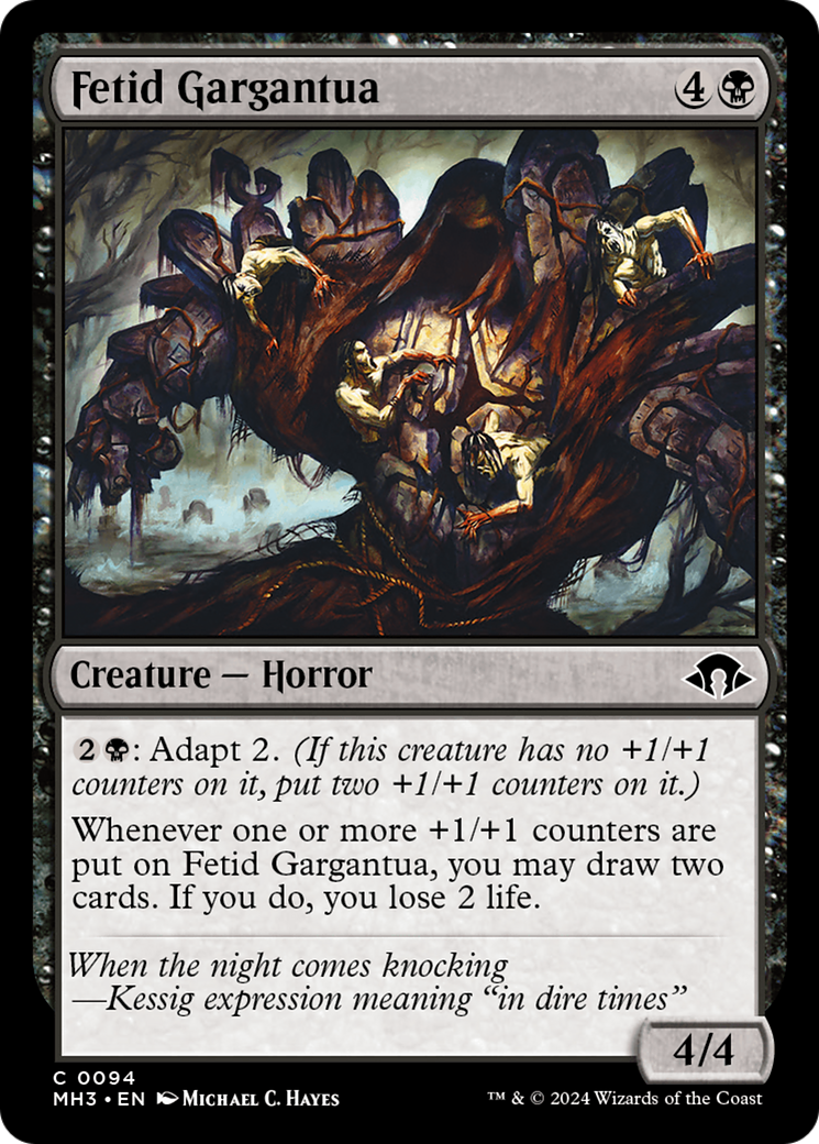 Fetid Gargantua [Modern Horizons 3] | Gear Gaming Fayetteville