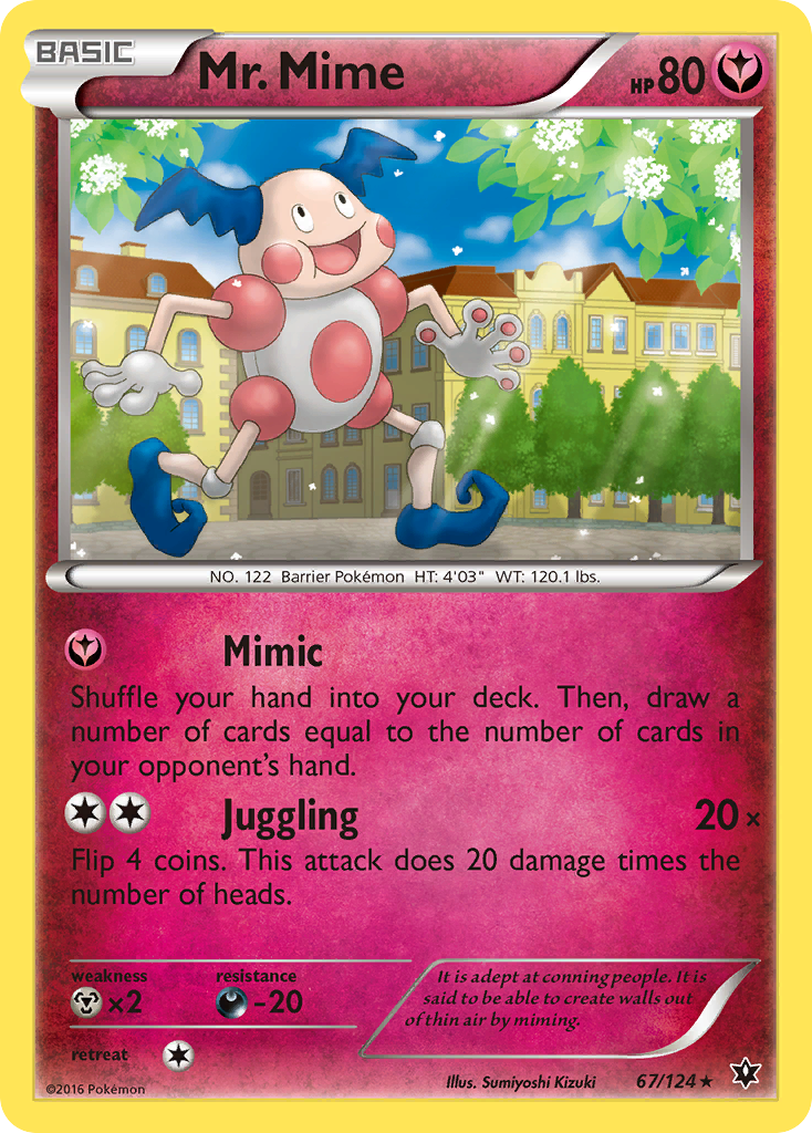 Mr. Mime (67/124) [XY: Fates Collide] | Gear Gaming Fayetteville