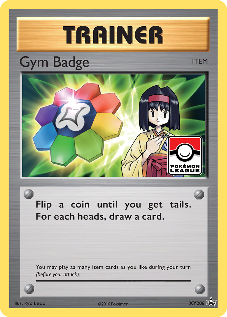 Gym Badge (XY206) (Erika) [XY: Black Star Promos] | Gear Gaming Fayetteville