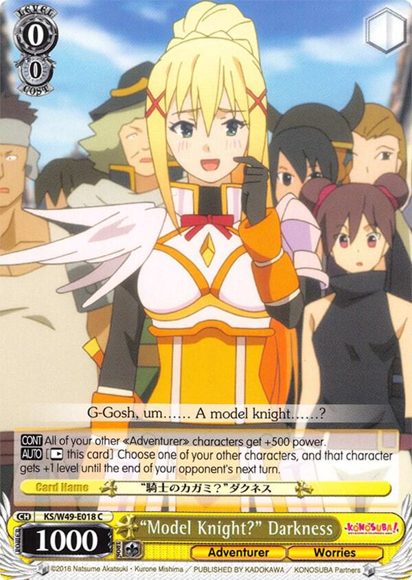 "Model Knight?" Darkness - [KonoSuba] | Gear Gaming Fayetteville