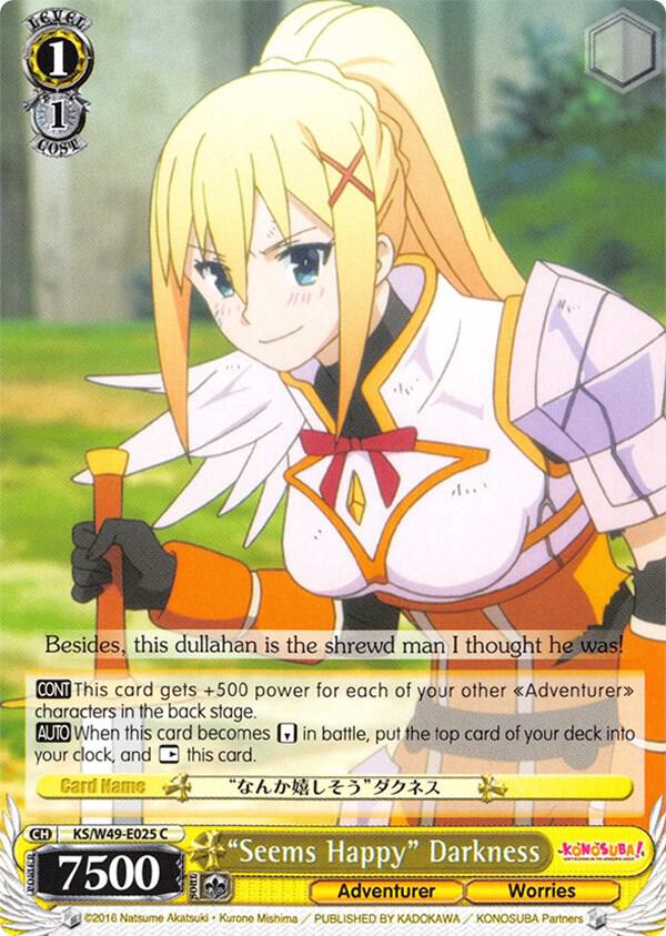 "Seems Happy" Darkness - [KonoSuba] | Gear Gaming Fayetteville