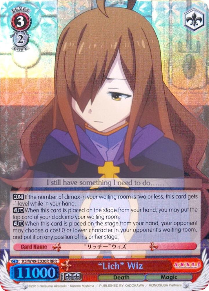 "Lich" Wiz (RRR) - [KonoSuba] | Gear Gaming Fayetteville