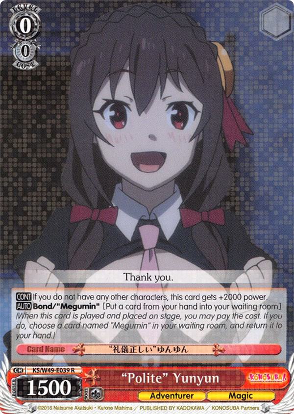 "Polite" Yunyun - [KonoSuba] | Gear Gaming Fayetteville