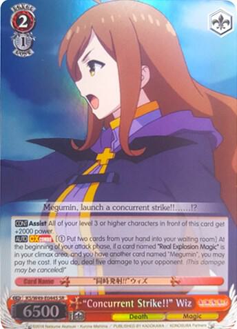 "Concurrent Strike!!" Wiz (SR) - [KonoSuba] | Gear Gaming Fayetteville