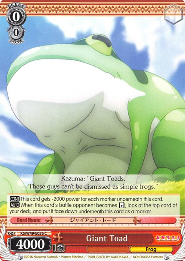 Giant Toad - [KonoSuba] | Gear Gaming Fayetteville