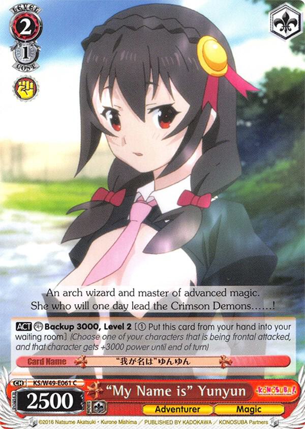 "My Name Is" Yunyun - [KonoSuba] | Gear Gaming Fayetteville