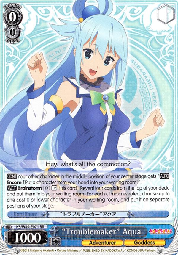 "Troublemaker" Aqua - [KonoSuba] | Gear Gaming Fayetteville
