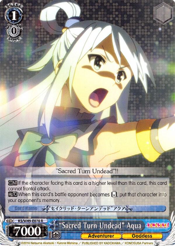"Sacred Turn Undead" Aqua - [KonoSuba] | Gear Gaming Fayetteville