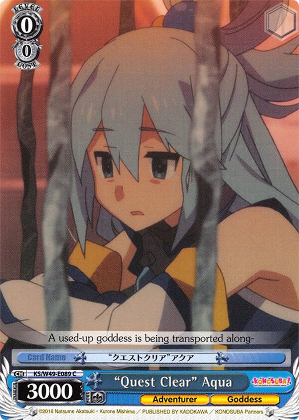 "Quest Clear" Aqua - [KonoSuba] | Gear Gaming Fayetteville