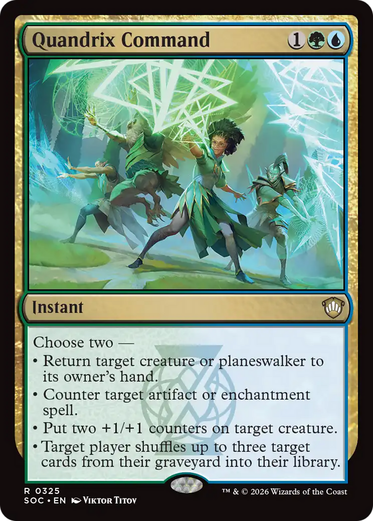 Quandrix Command [Secrets of Strixhaven Commander] | Gear Gaming Fayetteville