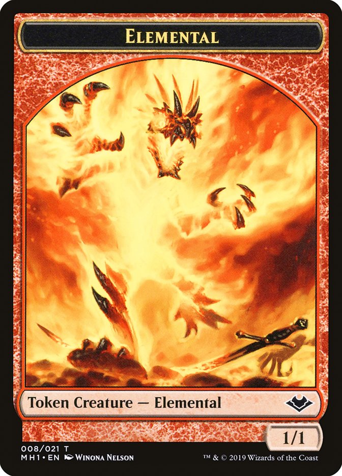 Elemental Token (008/021) [Modern Horizons Tokens] | Gear Gaming Fayetteville