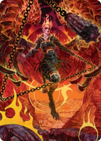 Zariel, Archduke of Avernus Art Card [Dungeons & Dragons: Adventures in the Forgotten Realms Art Series] | Gear Gaming Fayetteville
