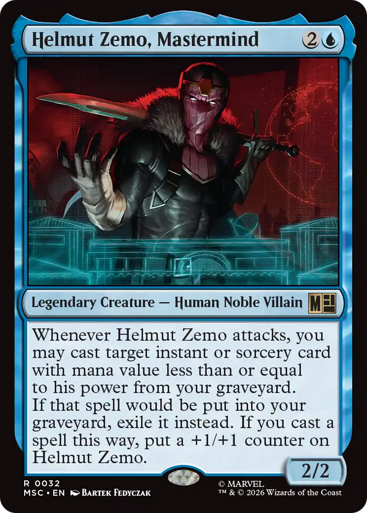 Helmut Zemo, Mastermind [Marvel Super Heroes Commander] | Gear Gaming Fayetteville