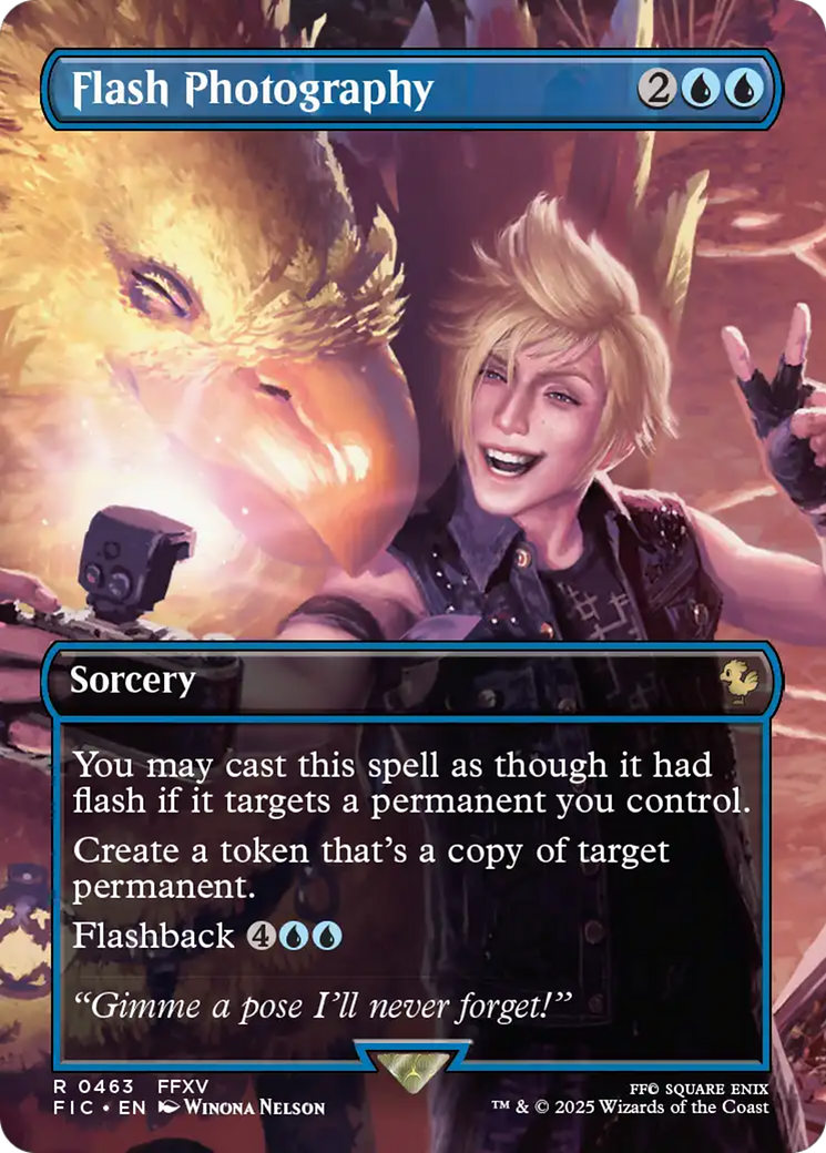 Flash Photography (Borderless) [FINAL FANTASY Commander] | Gear Gaming Fayetteville