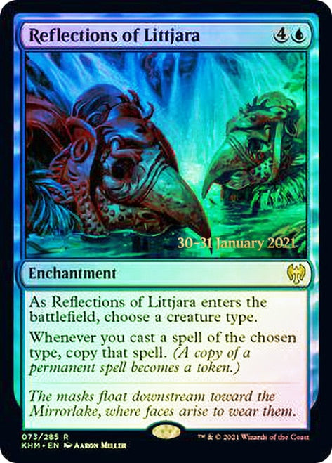 Reflections of Littjara [Kaldheim Prerelease Promos] | Gear Gaming Fayetteville