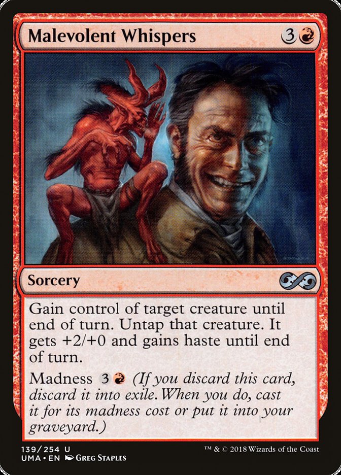 Malevolent Whispers [Ultimate Masters] | Gear Gaming Fayetteville