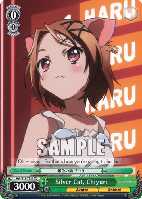 Silver Cat, Chiyuri - [Accel World] | Gear Gaming Fayetteville