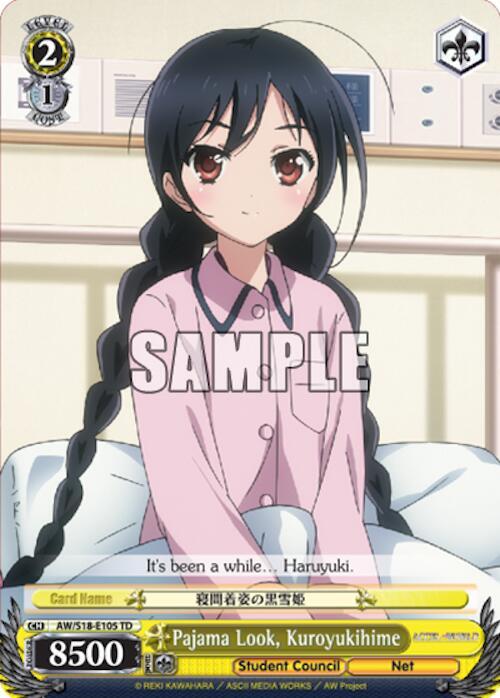 Pajama Look, Kuroyukihime - [Accel World] | Gear Gaming Fayetteville
