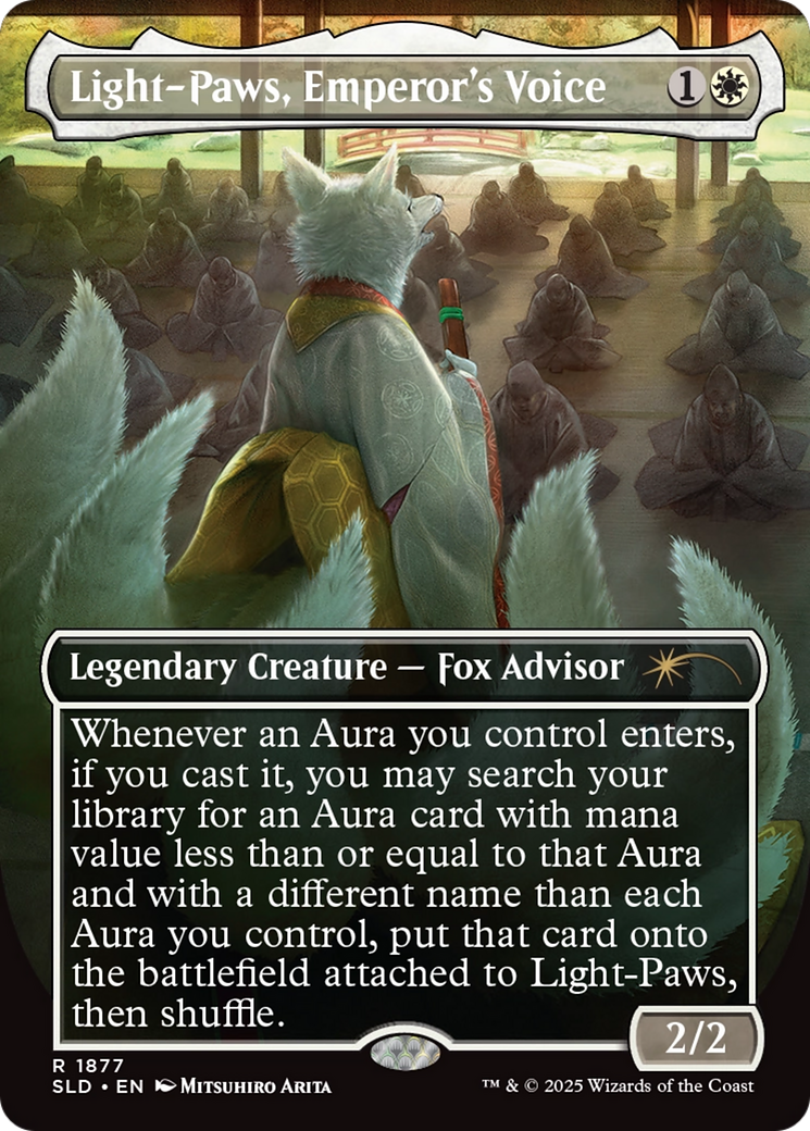 Light-Paws, Emperor's Voice (Rainbow Foil) [Secret Lair Drop Series] | Gear Gaming Fayetteville