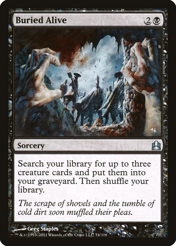 Buried Alive [Commander 2011] | Gear Gaming Fayetteville