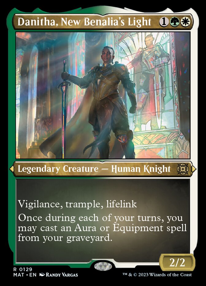 Danitha, New Benalia's Light (Foil Etched) [March of the Machine: The Aftermath] | Gear Gaming Fayetteville