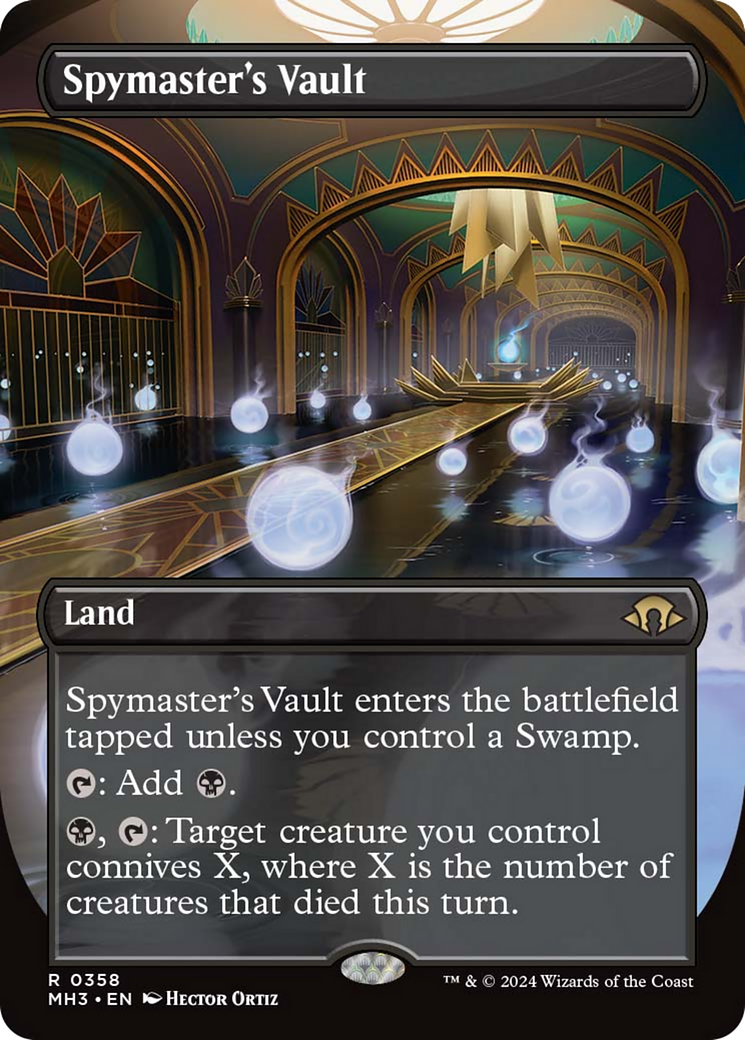 Spymaster's Vault (Borderless) [Modern Horizons 3] | Gear Gaming Fayetteville