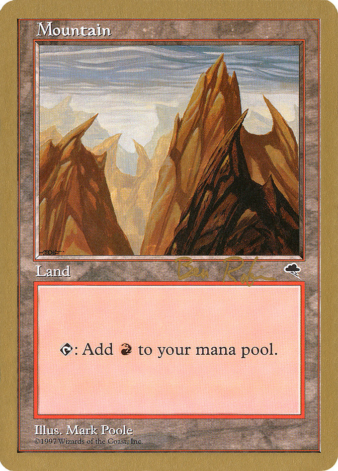 Mountain (br343) (Ben Rubin) [World Championship Decks 1998] | Gear Gaming Fayetteville
