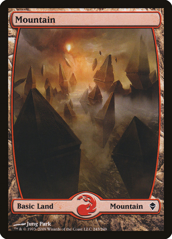Mountain (243) [Zendikar] | Gear Gaming Fayetteville