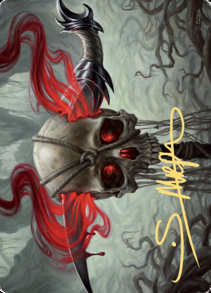 Mind Carver Art Card (Gold-Stamped Signature) [Zendikar Rising Art Series] | Gear Gaming Fayetteville