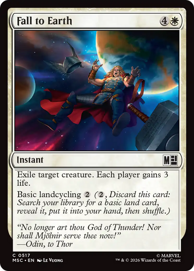 Fall to Earth [Marvel Super Heroes Commander] | Gear Gaming Fayetteville