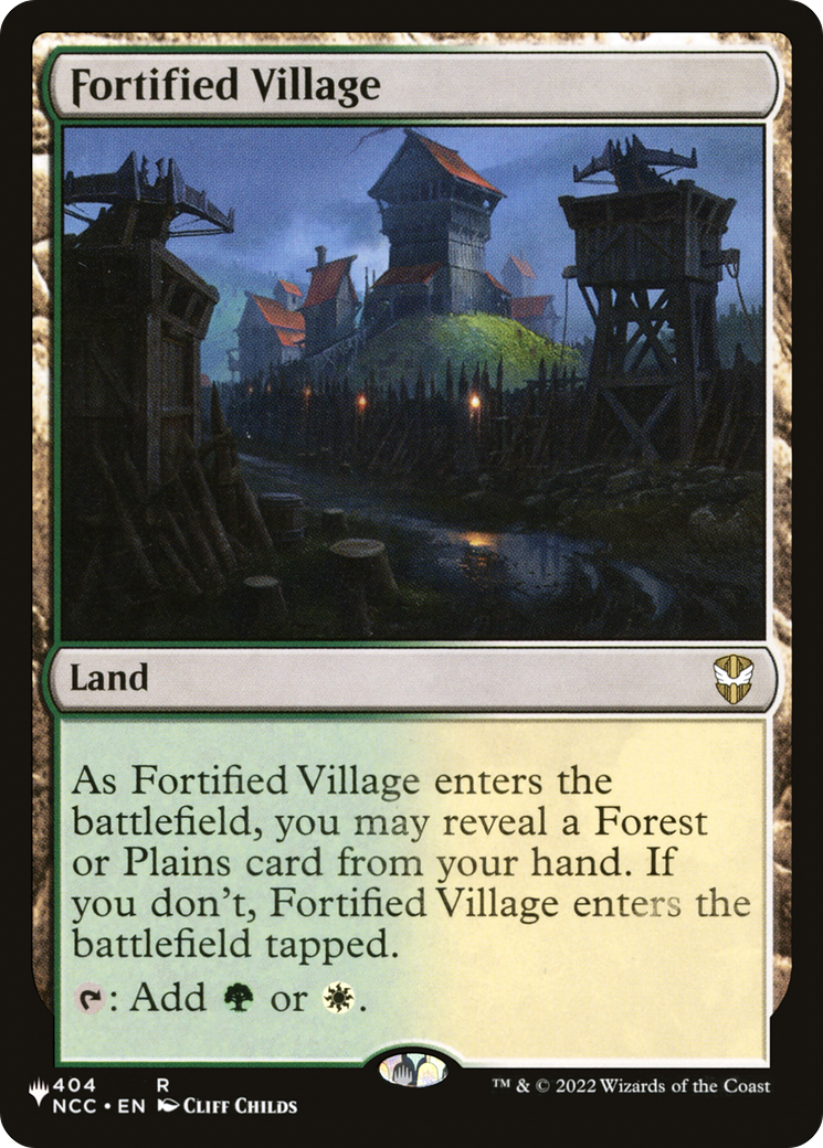 Fortified Village [The List] | Gear Gaming Fayetteville