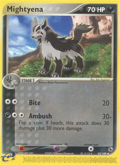 Mightyena (42/109) [EX: Ruby & Sapphire] | Gear Gaming Fayetteville