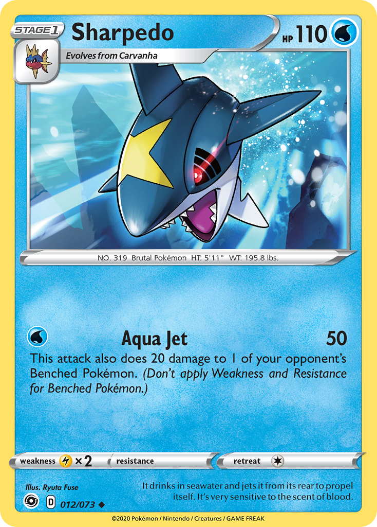 Sharpedo (012/073) [Sword & Shield: Champion's Path] | Gear Gaming Fayetteville