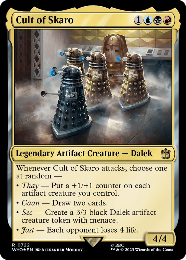 Cult of Skaro (Surge Foil) [Doctor Who] | Gear Gaming Fayetteville