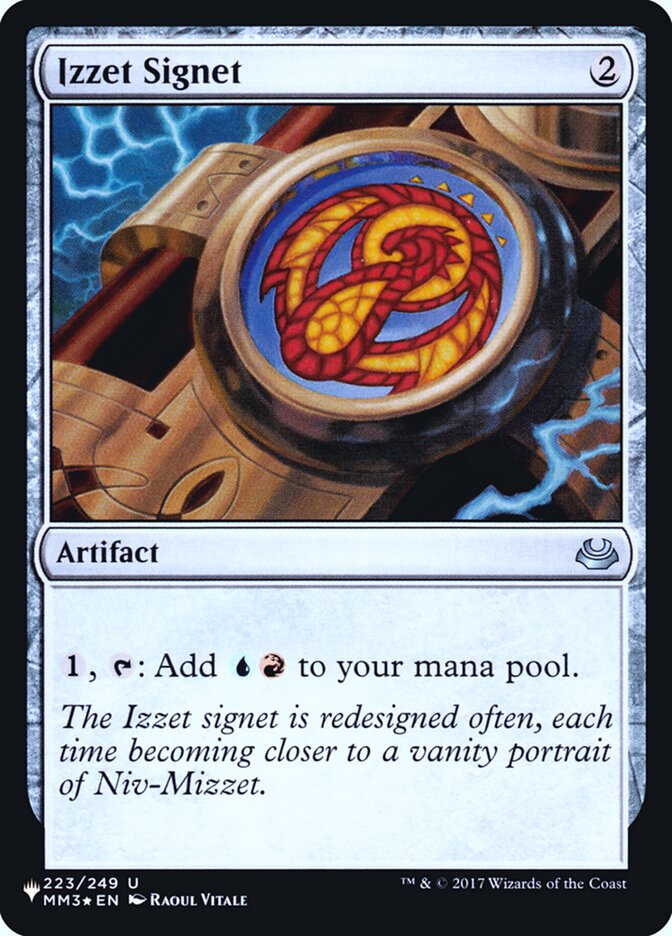 Izzet Signet [Secret Lair: Heads I Win, Tails You Lose] | Gear Gaming Fayetteville