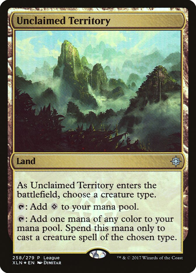 Unclaimed Territory (League) [Ixalan Promos] | Gear Gaming Fayetteville