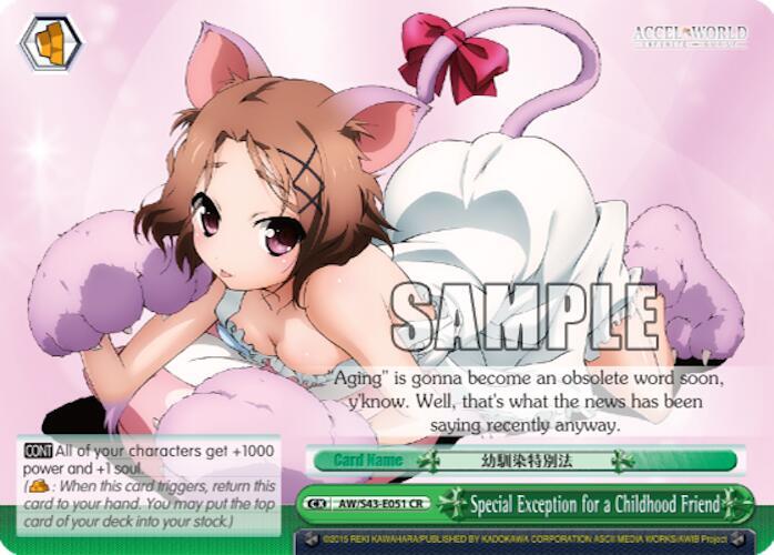 Special Exception for a Childhood Friend - [Accel World -Infinite Burst-] | Gear Gaming Fayetteville