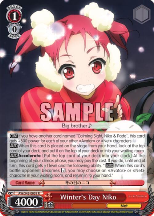 Winter's Day Niko - [Accel World -Infinite Burst-] | Gear Gaming Fayetteville