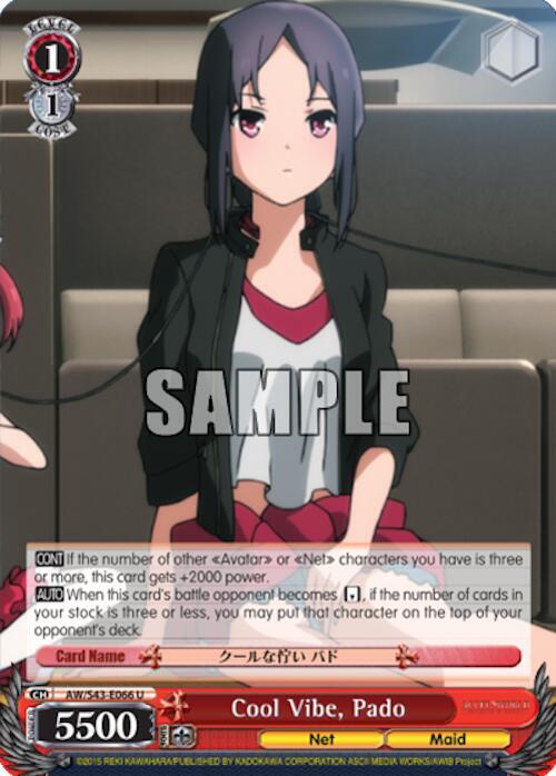 Cool Vibe, Pado - [Accel World -Infinite Burst-] | Gear Gaming Fayetteville