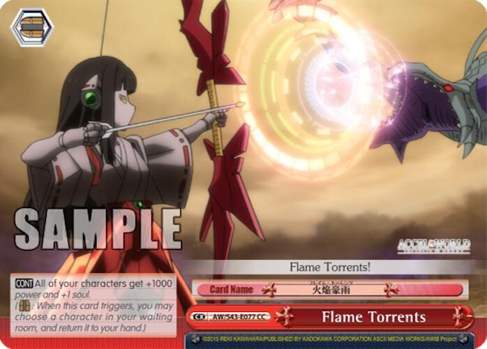 Flame Torrents - [Accel World -Infinite Burst-] | Gear Gaming Fayetteville