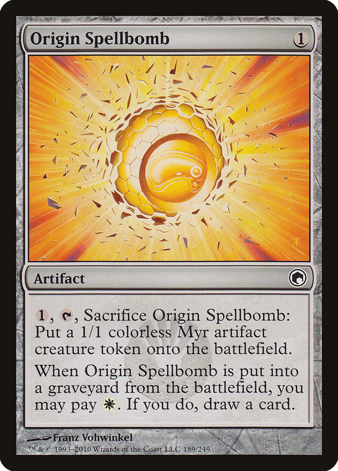 Origin Spellbomb [Scars of Mirrodin] | Gear Gaming Fayetteville