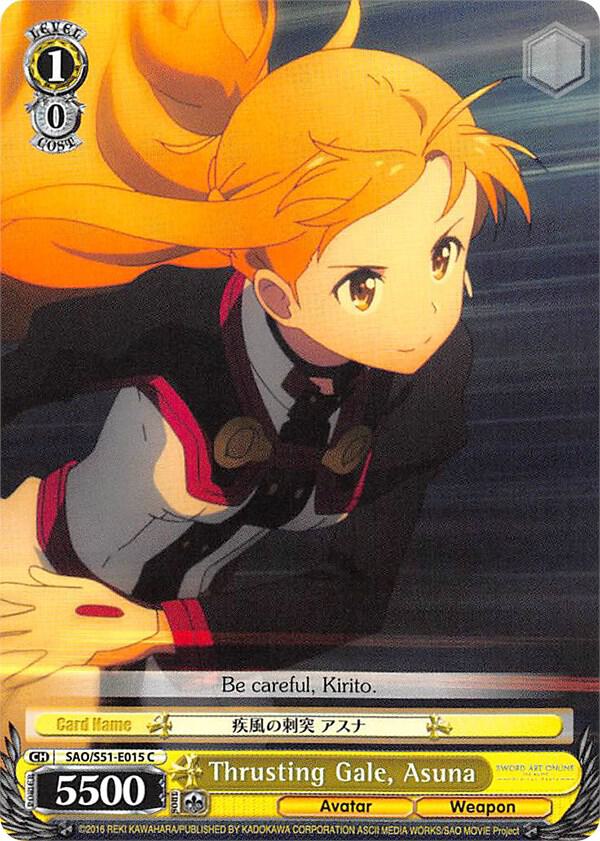 Thrusting Gale, Asuna - [Sword Art Online The Movie: -Ordinal Scale-] | Gear Gaming Fayetteville