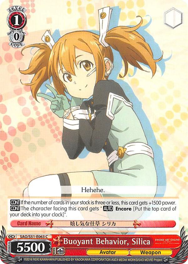 Buoyant Behavior, Silica - [Sword Art Online The Movie: -Ordinal Scale-] | Gear Gaming Fayetteville