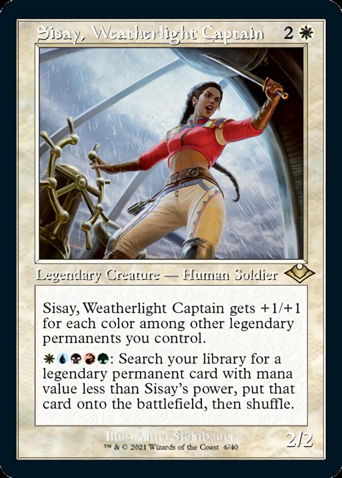 Sisay, Weatherlight Captain (Retro) [Modern Horizons] | Gear Gaming Fayetteville